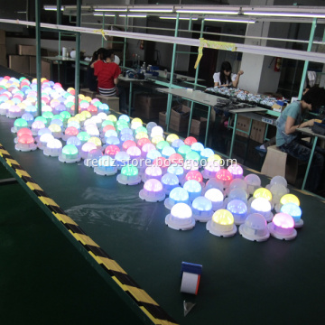 Rechargeable led light with fan